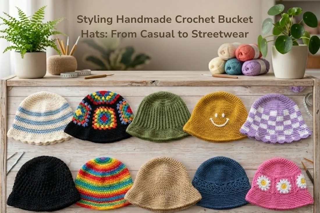 Styling Handmade Crochet Bucket Hats: From Casual to Streetwear