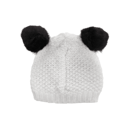Handmade Crochet Panda Beanie Hat