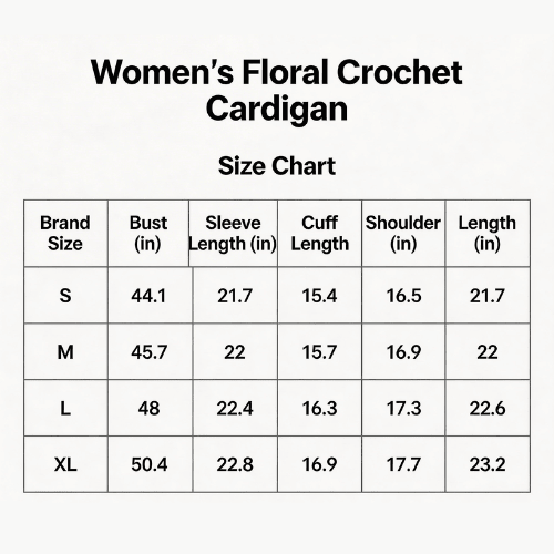 Modern "Granny-Square" Crochet Cardigan – Vibrant Floral Boho Knit