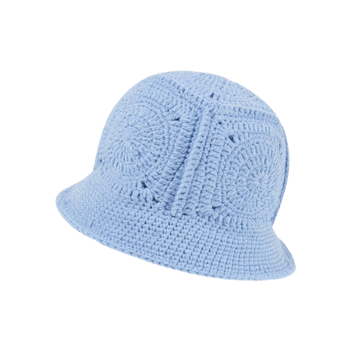 Handmade Crochet Bucket Hat – Artisanal Knitted "Milk Cotton" Beanie