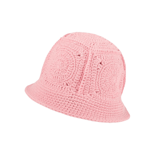 Handmade Crochet Bucket Hat – Artisanal Knitted "Milk Cotton" Beanie