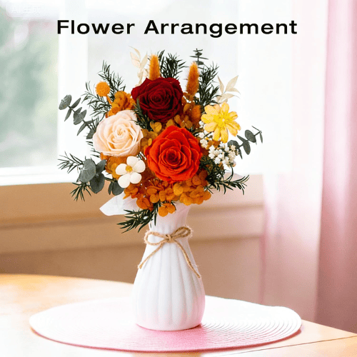 Handcrafted Preserved Real Rose Bouquet