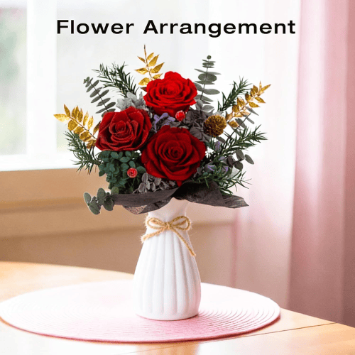 Handcrafted Preserved Real Rose Bouquet