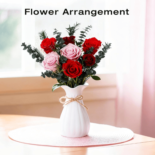 Handcrafted Preserved Real Rose Bouquet